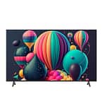 JVC 75 Inch 4K UHD Qled Edgeless Smart Tv With Voice Mouse, Bluetooth And Dolby, 75NQ7155, Black Electronics "BAE" Charm Bracelet 4