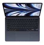 Apple MacBook Air 2022, MLY43, Midnight, 13.6 Inch, M2 Chipset 8 Core CPU, 10 Core GPU 8GB, 512GB SSD, (English Keyboard, Apple Warranty) Apple "BAE" Charm Bracelet 4