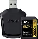 Lexar 32GB Professional SDHC UHS-II/V90/U3 2000X Memory card 300MB/s, B010I2AD24 Electronics "BAE" Charm Bracelet 4
