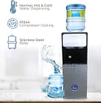 Sonashi 3 Tap Hot And Cold Free Standing Water Dispenser With Refrigerator Cabinet – SWD-53 Household "BAE" Charm Bracelet 4