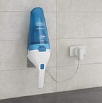 Black+Decker 3.6V 1.5Ah Li-Ion Cordless Wet & Dry Dustbuster Handheld Vacuum, White/Blue, WDC115WA-B5 Household "BAE" Charm Bracelet 6