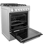 Midea 60X60Cm Freestanding Cooker With Convection Fan, Full Gas Cooking Range With 4 Burners, Automatic Ignition And Full Safety, Double Knob For Grill And Oven Control, EME6060-C Gas & Stove "BAE" Charm Bracelet 6