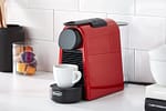DeLonghi Essenza Mini EN 85.R Nespresso System Pod Coffee Machine, Red/Black Coffee Makers "BAE" Charm Bracelet 4