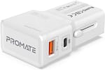 Promate International Travel Adapter With Type-C 20W Pd Port, TRIPLUG-PD20.WHITE Chargers & Power Supplies "BAE" Charm Bracelet 4