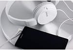 Sony Extra Bass Smartphone Headset White MDR-ZX110AP Electronics "BAE" Charm Bracelet 6