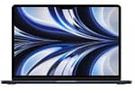 Apple MacBook Air 2022, MLY43, Midnight, 13.6 Inch, M2 Chipset 8 Core CPU, 10 Core GPU 8GB, 512GB SSD, (English Keyboard, Apple Warranty) Apple "BAE" Charm Bracelet 3