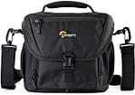 Lowepro Nova 170 AW. DSLR Shoulder Camera Bag for Pro DSLR with Attached 24 105mm Compact Photo, Black, 170 AW II, B073C73HDZ Electronics "BAE" Charm Bracelet 4