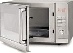 Black+Decker 30Liter Lifestyle Combination Microwave Oven With Grill And Mirror Finish, Silver – MZ30PGSS-B5 Household "BAE" Charm Bracelet 4