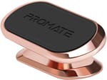 Promate Magnetic Car Phone Holder, Universal Cradleless Stick-On Dashboard Mount with 360-Degree Rotation, MAGNETTO-3.ROSEGOLD Mobile Accessories "BAE" Charm Bracelet 4