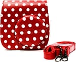 Gosmart Camera Case For Fujifilm Instax Mini 8, Mini 8 PlUS, And Mini 9 Instant Film Camera – Red & White, B07PVBF68F Electronics "BAE" Charm Bracelet 4