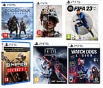 Playstation 5 Games Bundle Offer (God OF War Ragnarok +Call of Duty Black Ops Cold War +FIFA 23 +Sniper: Ghost Warrior Contracts 2 – Elite Edition +Star Wars Jedi- Fallen Order +Watch Dogs Legion) -PS5 Games "BAE" Charm Bracelet 4