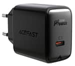 Acefast Fast Charge Wall Charger A1 PD3.0 20W (1xUSB-C) EU – A4 PD20W Black Electronics "BAE" Charm Bracelet 3