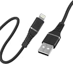 Promate USB-A to Lightning Cable, POWERLINE-AI120.Black Chargers & Power Supplies "BAE" Charm Bracelet 4