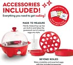 Dash Rapid Egg Cooker Red – DEC005RD Household "BAE" Charm Bracelet 5