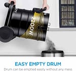 Midea Drum Vacuum Cleaner 2200 Watts, 23 Liters Ultra Large Tank Dust Capacity With Adjustable Tube, Removable & Washable Filter, Rug-Floor Nozzle, Blower Function Household "BAE" Charm Bracelet 6