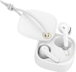 Promate Bluetooth Earbuds, Ergonomic-Fit True Wireless ENC Headphone with 4 Built-In Noise Cancelling Mics, 22h Playtime, 300mAh Charging Case and Smart Touch-Control FreePods-3 White Electronics "BAE" Charm Bracelet 4