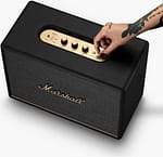 Marshall Woburn III, Bluetooth Wireless Speaker, Black Bluetooth Speakers "BAE" Charm Bracelet 5