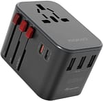 Promate Travel Adapter, TRIPMATE-36W Chargers & Power Supplies "BAE" Charm Bracelet 4