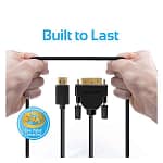 Promate High-Speed HDMI (Type A) to DVI Adapter Cable, 3 Meter – linkM Accessories Accessories 5