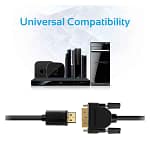 Promate High-Speed HDMI (Type A) to DVI Adapter Cable, 3 Meter – linkM Accessories Accessories 6
