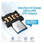 Promate Nano-OTG Data Sync and Charge Micro-USB OTG Adapter for iOS an Accessories Accessories 5