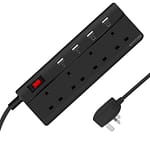 Promate Power Strip, Heavy Duty Surge Protector Charging Station 10A 4 Accessories Electronics 4
