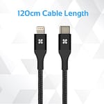 Promate USB Type-C™ to Lightning Cable, Heavy Duty Nylon Braided 2.4 Accessories Mobiles 5