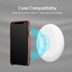 Promate Wireless Charging Pad with LED Light, Ultra-Fast Qi Wireless C Accessories Mobiles 6