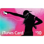 $10 USA Apple iTunes Card (Instant E-mail Delivery) Gift Cards "BAE" Charm Bracelet 6