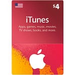 $4 USA Apple iTunes Gift Card (Instant E-mail Delivery) Gift Cards "BAE" Charm Bracelet 5