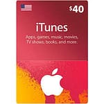 $40 USA Apple iTunes Gift Card (Instant E-mail Delivery) Gift Cards "BAE" Charm Bracelet 6