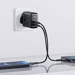 Acefast Fast Charge Wall Charger A12 PD40W (2xUSB-C) UK- White Electronics "BAE" Charm Bracelet 4