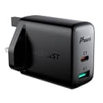 Acefast Fast Charge Wall Charger A8 PD32W (1xUSB-C+ 21xUSB-A) UK, Black Electronics "BAE" Charm Bracelet 3