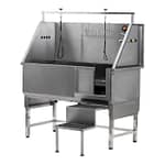 Aeolus Free Standing Economical Bathing Tub With Sliding Door, Made From Gauge 18 (1.2mm) Grooming Supplies "BAE" Charm Bracelet 4