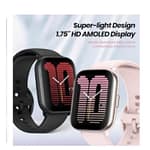Amazfit Active Smart Watch With Ai Fitness Exercise Coach Lavender Purple Electronics "BAE" Charm Bracelet 6
