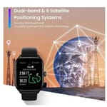 Amazfit GTS 4 Smart Watch, Dual-Band GPS, Alexa Built-in, Bluetooth Calls, Heart Rate SPO₂ Monitor, 1.75” AMOLED Display For Android iPhone Autumn Brown Electronics "BAE" Charm Bracelet 5