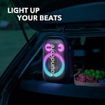 Anker Rave Neo 2 Portable Speaker with 80W Stereo Sound PartyCast 2.0 Light Show Bluetooth Speakers "BAE" Charm Bracelet 6