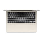 Apple MacBook Air 15-inch (2024), MC9F4, Starlight, M3 with 8-core CPU, 16GB RAM, 256GB SSD, 10-core GPU (English Keyboard, Apple Warranty) Apple "BAE" Charm Bracelet 5