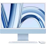 Apple iMac 24-inch (2023) M3 with 8-Core CPU, 8GB RAM, 256GB SSD, 8-Core GPU, Blue, MQRC3 (English Keyboard, Apple Warranty) Apple "BAE" Charm Bracelet 4
