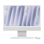 Apple iMac 24-inch (2024) Silver, MWUC3, M4 with 8-Core CPU, 16GB RAM, 256GB SSD, 8-core GPU (English Keyboard, Apple Warranty) Apple "BAE" Charm Bracelet 4