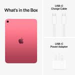 Apple iPad 11th Gen,11-inch, A16 (2025), 128GB, WiFi, Pink Apple "BAE" Charm Bracelet 5