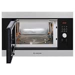 Ariston Built In 25L Microwave Oven With Grill, Inverter, LCD Display, Defrost Reheat and Grilling, Stainless Steel, Auto Programs, Child Lock, Round Grill Grid, 900W, 1000W Grill, Inox Household "BAE" Charm Bracelet 5