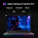 Asus ROG Strix G16 G614PM-G161W, AMD Ryzen 9 8940HX, 16GB RAM, 1TB SSD, 16 Inch WQXGA 240Hz, 8GB NVIDIA RTX 5060, Windows 11 Home, English & Arabic Keyboard, Eclipse Gray Asus "BAE" Charm Bracelet 4