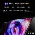 Asus ROG Strix SCAR 16 G635LX-RW036W, Intel Core Ultra 9 275HX, 64GB RAM, 2TB SSD, 16 Inch WQXGA 240Hz, 24GB NVIDIA RTX 5090, Windows 11 Home, English & Arabic Keyboard, Black Asus "BAE" Charm Bracelet 5
