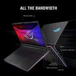 Asus ROG Strix SCAR 16 G635LX-RW036W, Intel Core Ultra 9 275HX, 64GB RAM, 2TB SSD, 16 Inch WQXGA 240Hz, 24GB NVIDIA RTX 5090, Windows 11 Home, English & Arabic Keyboard, Black Asus "BAE" Charm Bracelet 6