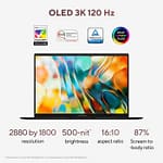 Asus Zenbook 14 OLED UM3406KA-PP147W, AMD Ryzen AI 7 350, 32GB RAM, 1TB SSD, 14.0 Inch OLED WQ+, AMD Radeon Graphics, Windows 11 Home, English & Arabic Keyboard, Black Asus "BAE" Charm Bracelet 5