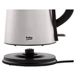 Beko WKM6226I Stainless Steel Water Kettle, 1.7 L Capacity, 2200 Watts, Auto Off, 360 Degree Rotation Electric Kettles "BAE" Charm Bracelet 6