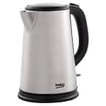 Beko WKM6226I Stainless Steel Water Kettle, 1.7 L Capacity, 2200 Watts, Auto Off, 360 Degree Rotation Electric Kettles "BAE" Charm Bracelet 4