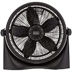 Black+Decker 16 Inch Box Fan, Black, FB1620-B5 Fans & Air Purifier "BAE" Charm Bracelet 4