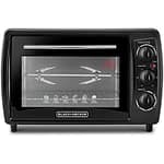 Black+Decker 19Liter Double Glass Multifunction Toaster Oven With Rotisserie For Toasting, Baking, Broiling, Black – TRO19RDG-B5 Household "BAE" Charm Bracelet 6